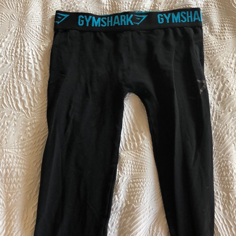 Black flex leggings